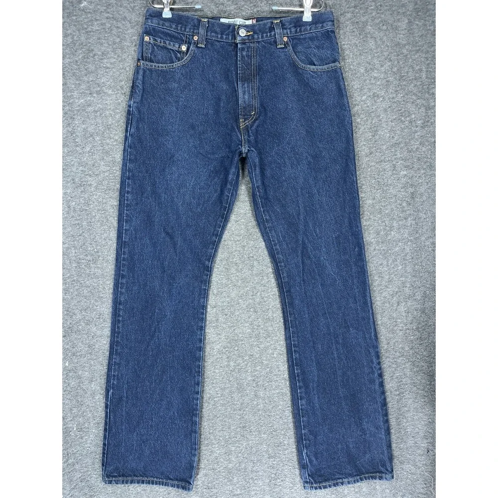 Vintage Y2K Levis Jeans Mens 34x34 Denim 517 Bootcut Western‎ Cowboy Rodeo